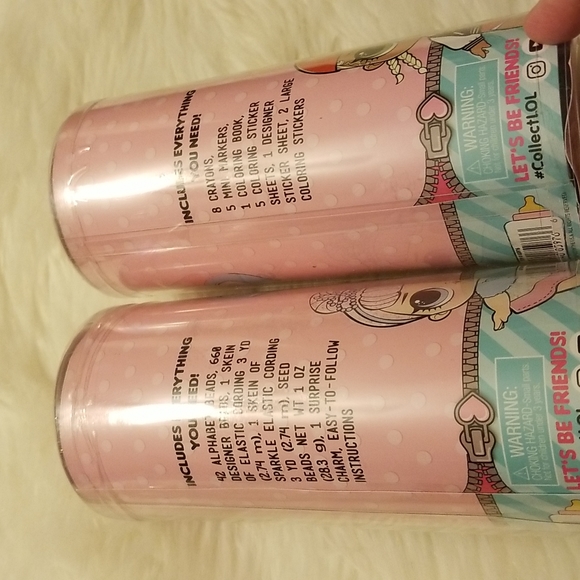 MGA ENTERTAINMENT LOL SURPRISE TUBES! ( You'll get one of each tube, 2 total) - Picture 4 of 12